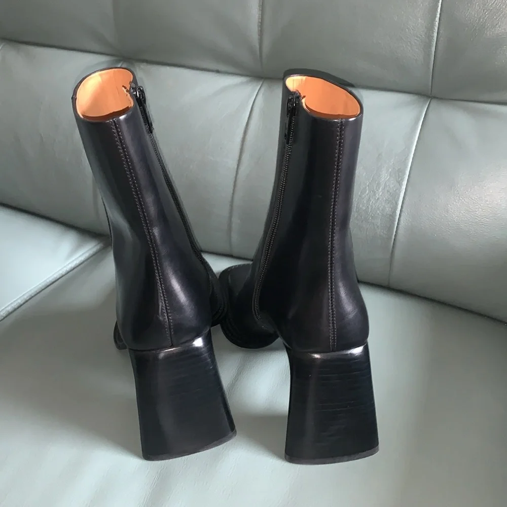 Alexander Wang NWT Booker Square Toe Bootie - Picture 5 of 13